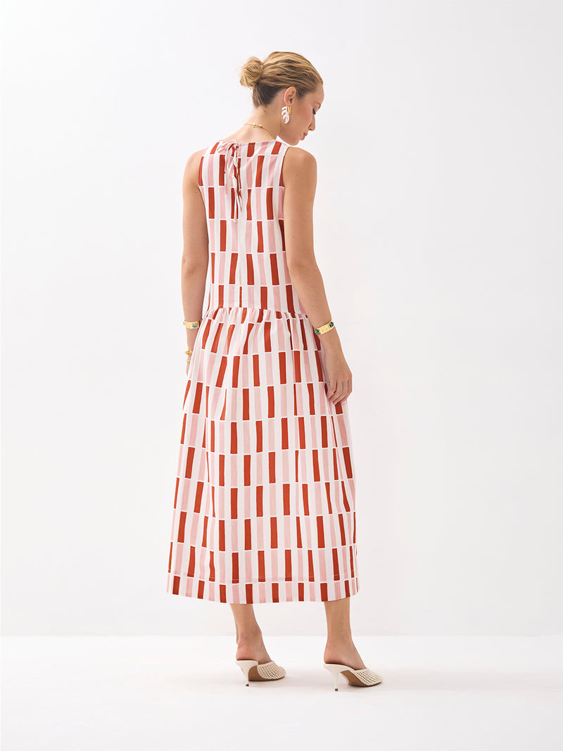 Vestido Canoa Arco Bambuzinho