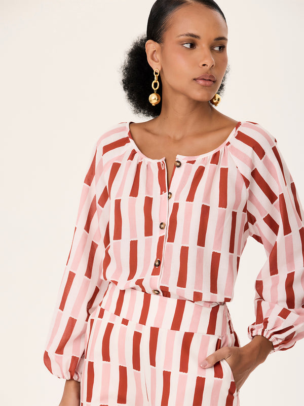 Blusa Bata Botões Bambuzinho