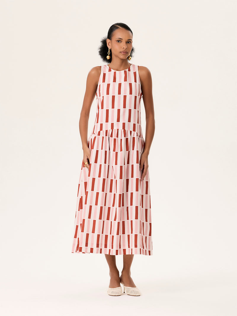 Vestido Canoa Arco Bambuzinho