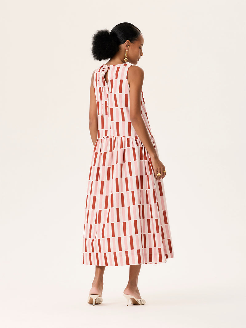 Vestido Canoa Arco Bambuzinho