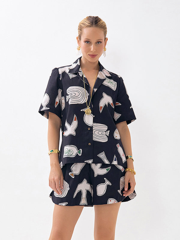 Camisa Cropped New Egeu