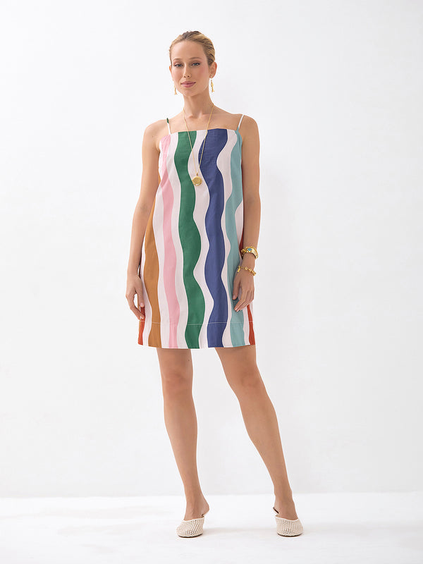 Vestido Curto Alcinha Atlântica