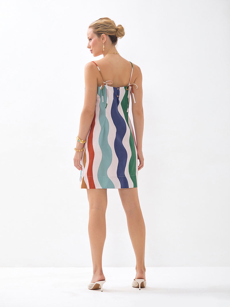 Vestido Curto Alcinha Atlântica