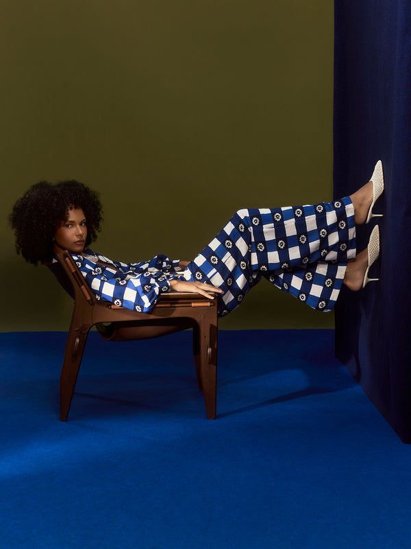 Calça Pantalona Piquenique
