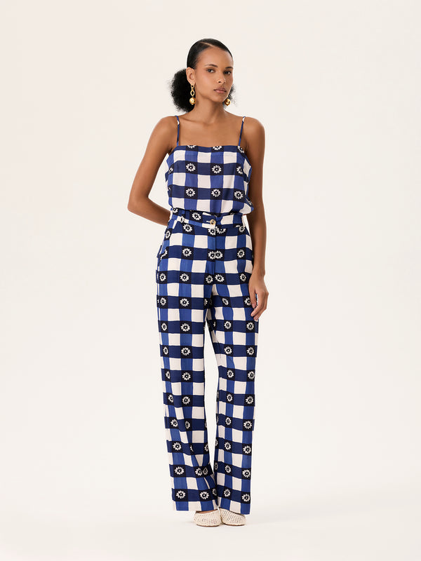 Calça Pantalona Piquenique