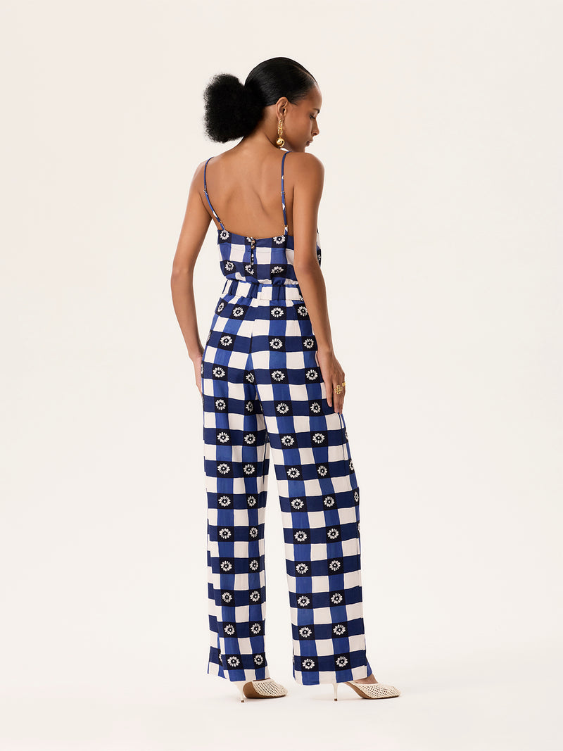 Calça Pantalona Piquenique