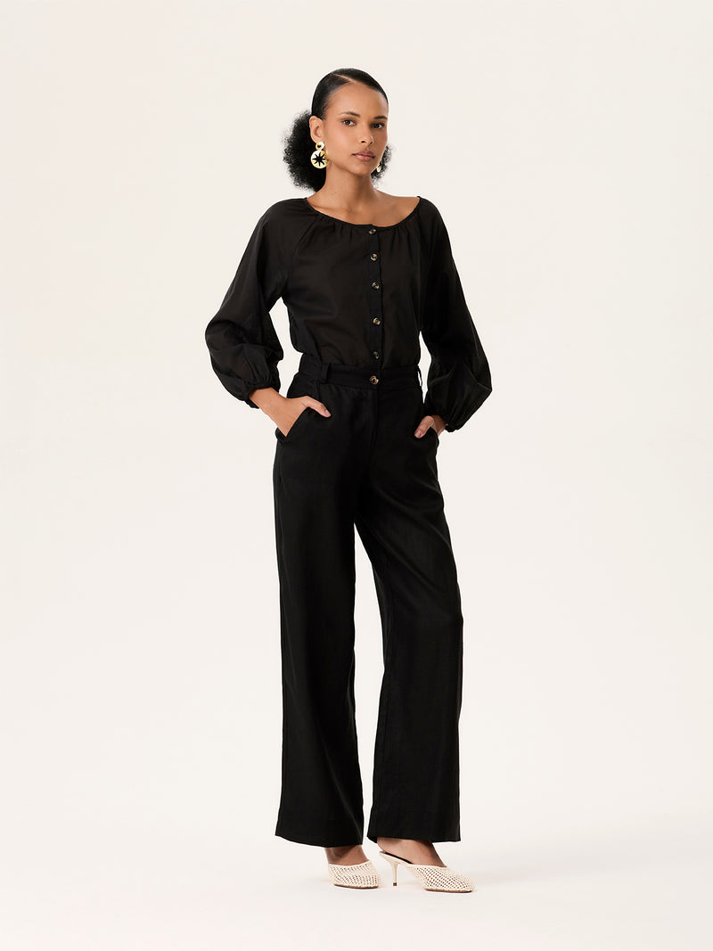 Calça Pantalona Preta
