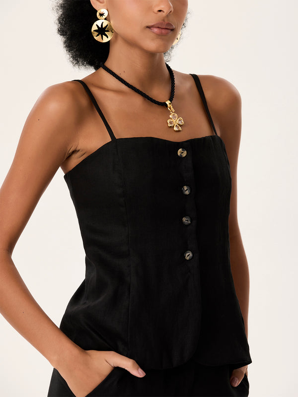 Top Alfaiataria Preto