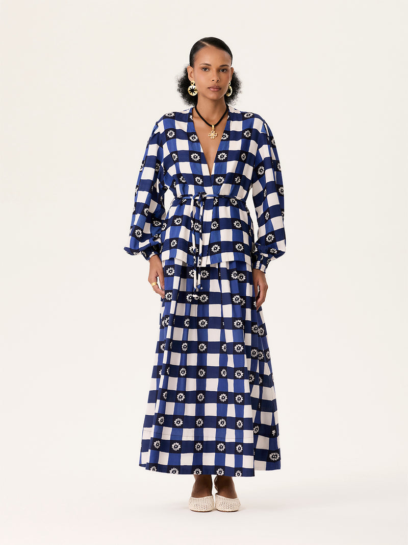 Kimono Manga Bufante Piquenique